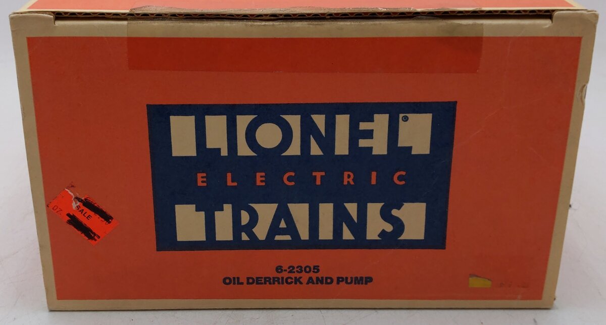 Lionel 6-2305 O Gauge Getty Operating Oil Derrick And Pump EX/Box