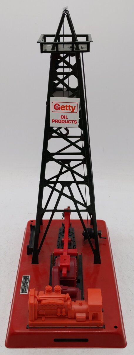 Lionel 6-2305 O Gauge Getty Operating Oil Derrick And Pump EX/Box