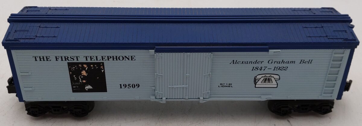 Lionel 6-19509 O Gauge Alexander Graham Bell Reefer EX/Box