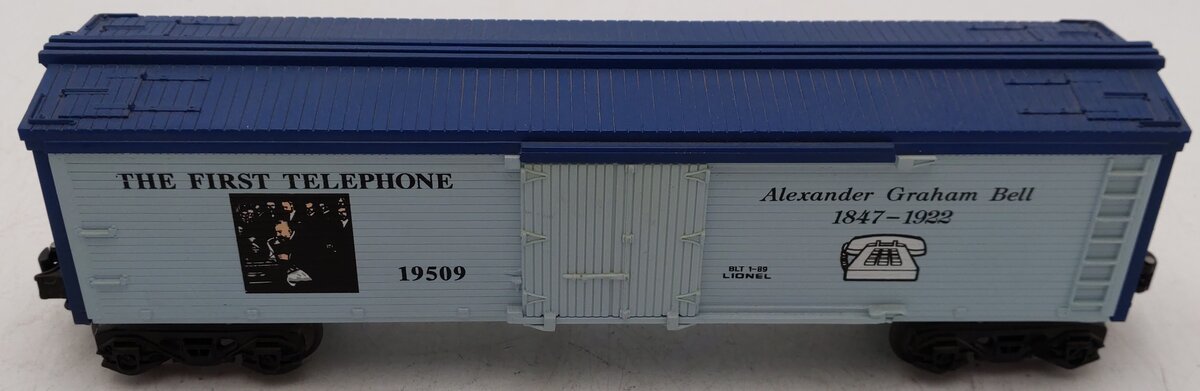 Lionel 6-19509 O Gauge Alexander Graham Bell Reefer EX/Box