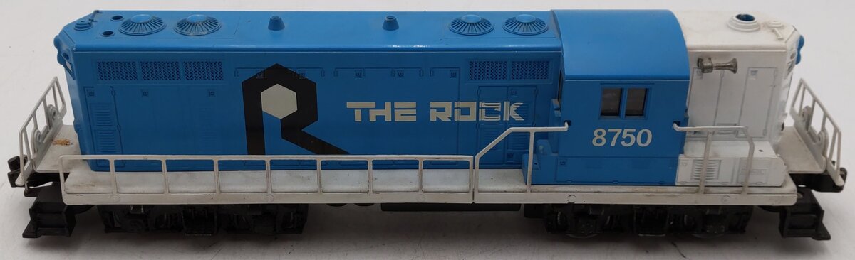 Lionel 6-8750 O Gauge Rock Island GP7 Powered Diesel Locomotive VG