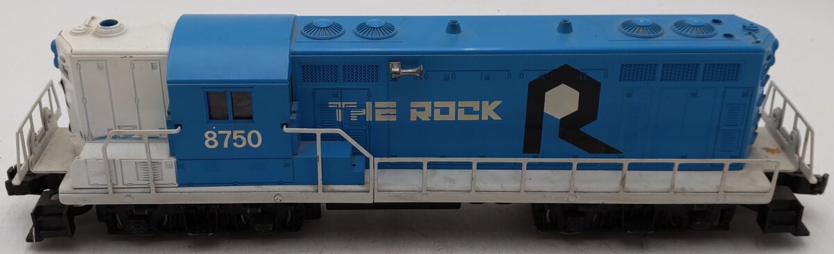 Lionel 6-8750 O Gauge Rock Island GP7 Powered Diesel Locomotive VG
