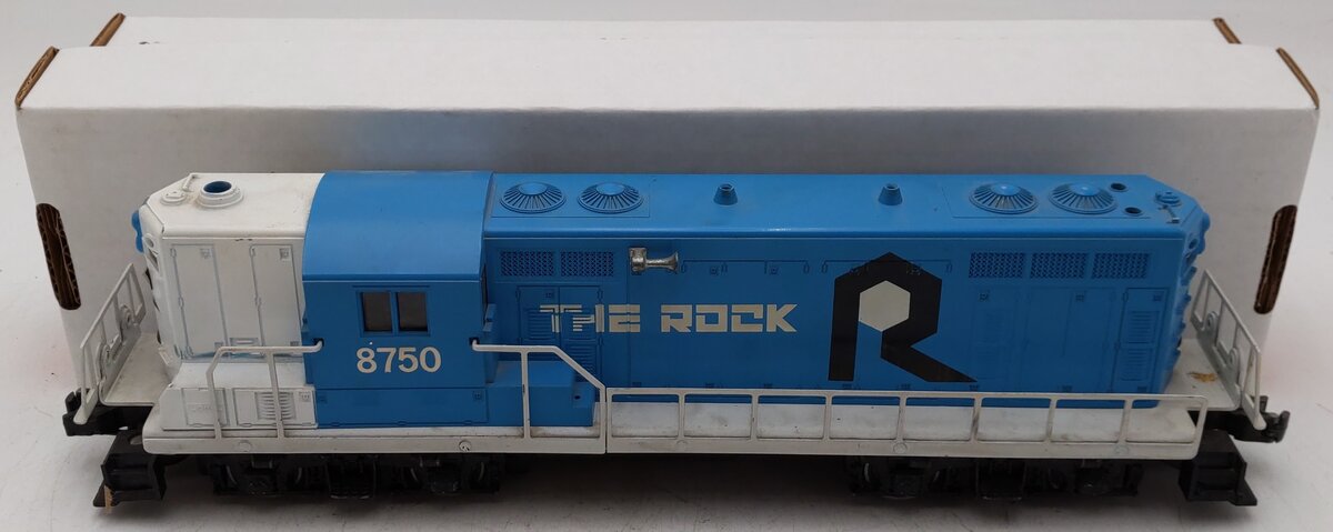 Lionel 6-8750 O Gauge Rock Island GP7 Powered Diesel Locomotive VG