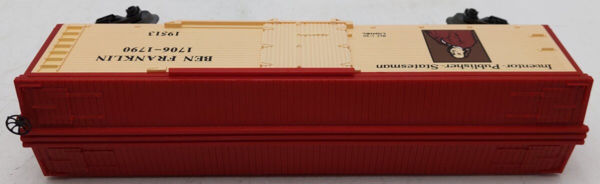 Lionel 6-19513 O Gauge Benjamin Franklin Reefer Car EX/Box