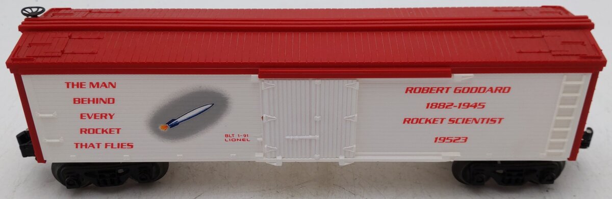 Lionel 6-19523 O Gauge Dr. Robert Goddard Refrigerator Car EX/Box