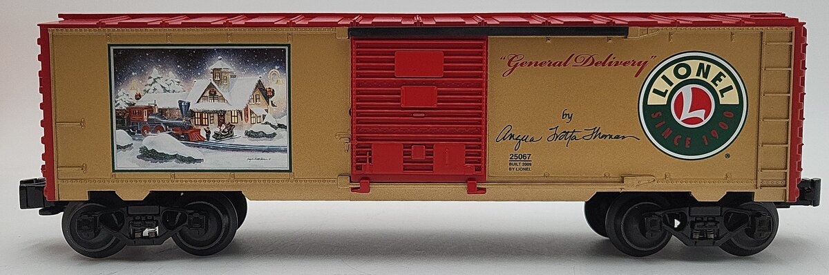 Lionel 6-25067 O Gauge Angela Trotta Thomas 2009 Boxcar LN/Box