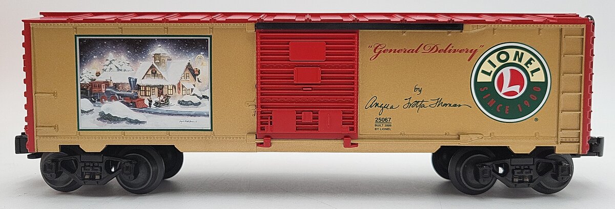 Lionel 6-25067 O Gauge Angela Trotta Thomas 2009 Boxcar LN/Box