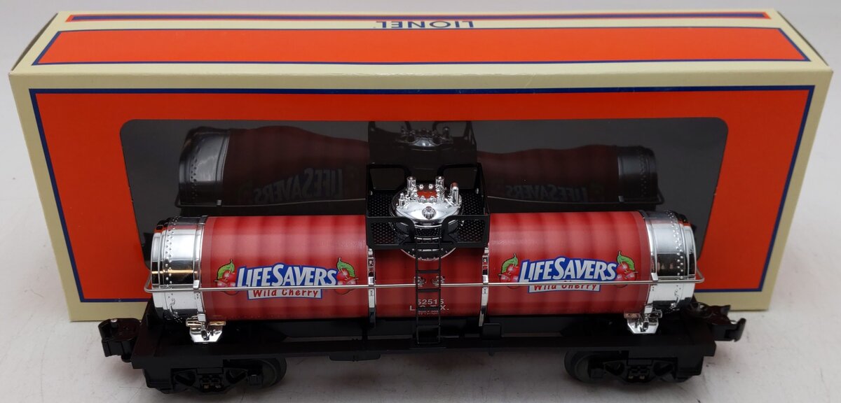 Lionel 6-52515 O Gauge Cal-Stewart Meet 2009 Lifesavers Wild Cherry Tank Car EX/Box