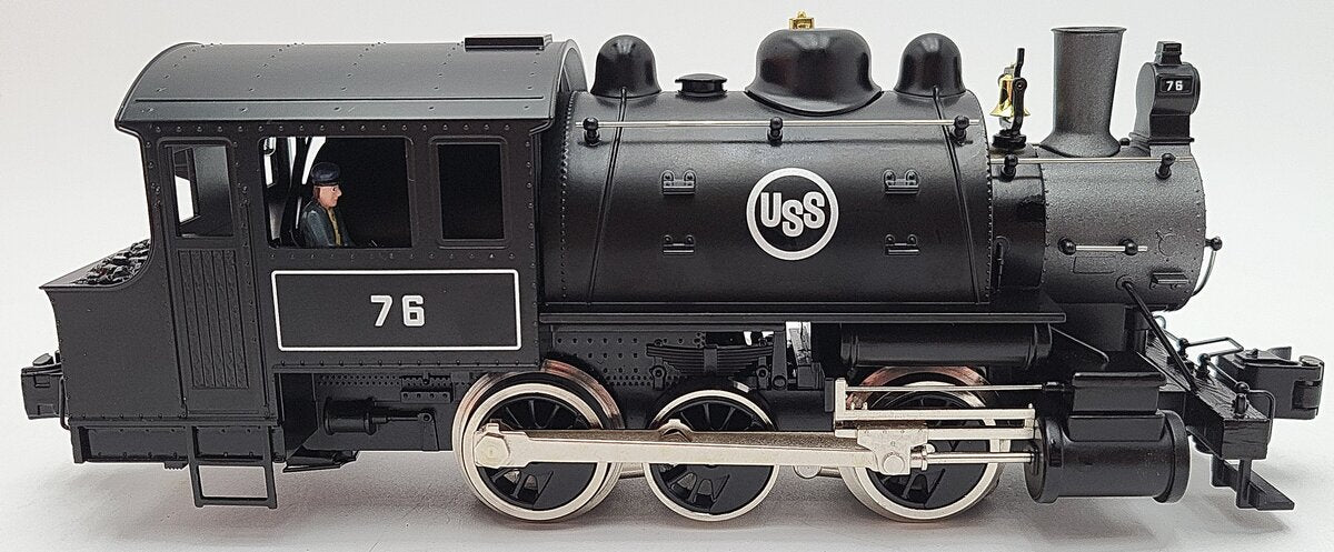 Lionel 6-28676 O Gauge U.S. Steel 0-6-0 Dockside Steam Switcher #76 LN/Box