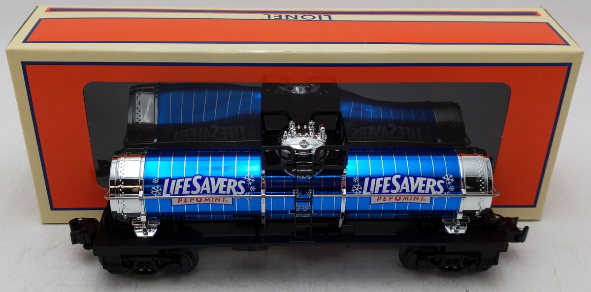 Lionel 6-52565 O Gauge Cal-Stewart Meet 2009 Lifesavers Pep O Mint Tank Car EX/Box
