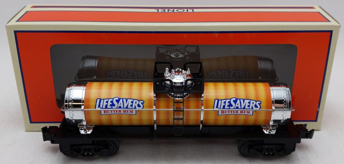 Lionel 6-52569 O Gauge Butter Rum Lifesavers Tank Car EX/Box
