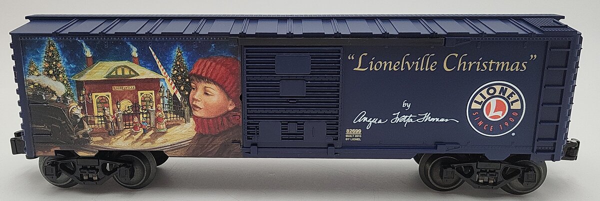 Lionel 6-82699 O Gauge Angela Trotta Thomas Lionelville Christmas Boxcar LN/Box