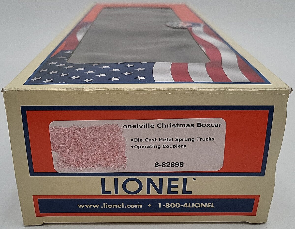 Lionel 6-82699 O Gauge Angela Trotta Thomas Lionelville Christmas Boxcar LN/Box