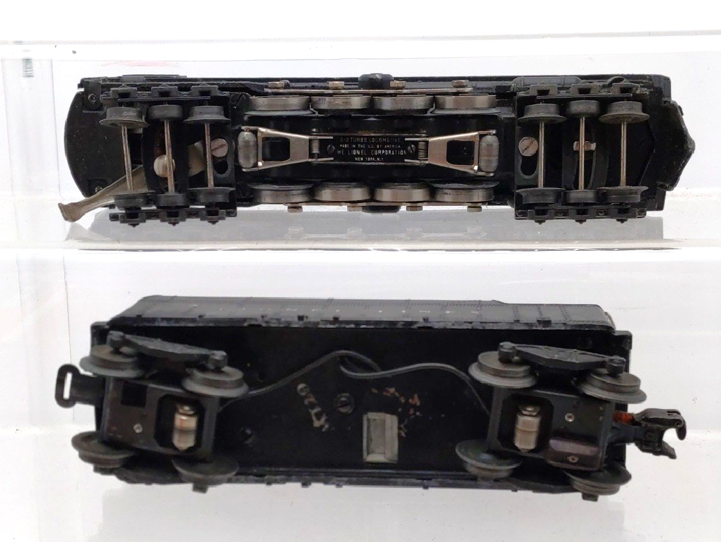 Lionel 671 Vintage O 6-8-6 Diecast Steam Turbine Locomotive w/671W Tender VG/Box