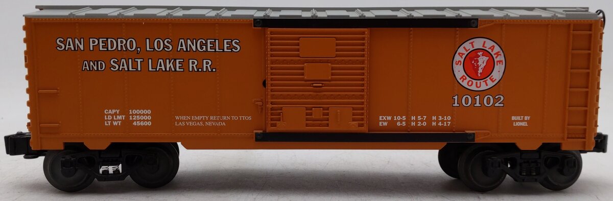 Lionel 6-52253 O Gauge TTOS 2002 Salt Lake Route Boxcar #10102 EX/Box