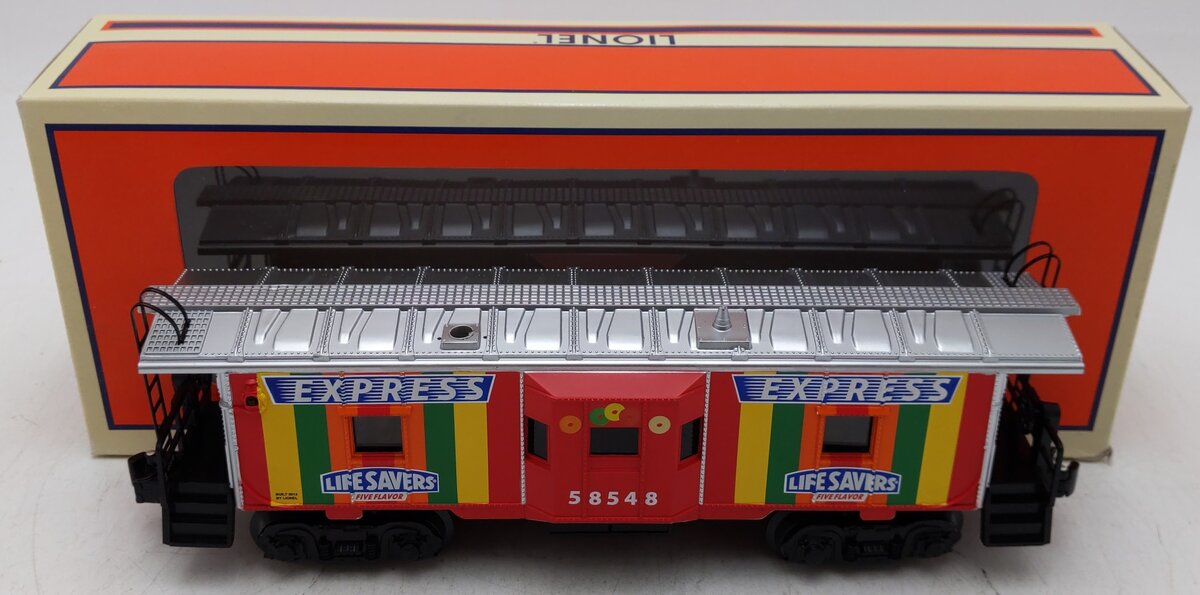 Lionel 6-58548 O Gauge Lifesavers SW Bay Window Caboose #58548 EX/Box
