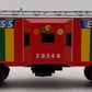 Lionel 6-58548 O Gauge Lifesavers SW Bay Window Caboose #58548 EX/Box