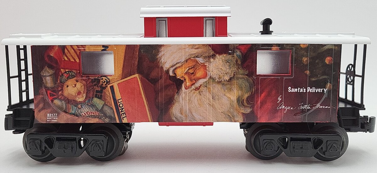 Lionel 6-83177 O Gauge Angela Trotta Christmas Caboose LN/Box