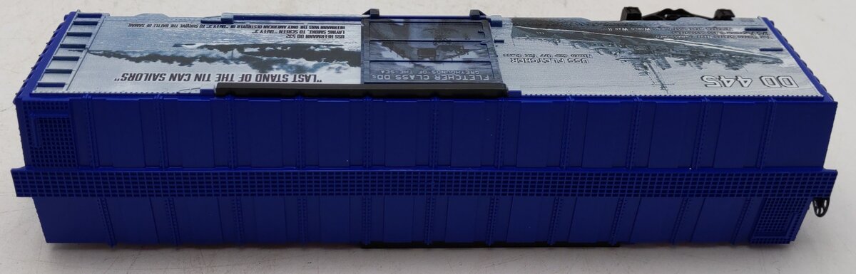 Lionel 2138140 O Gauge WWII Fletcher Class Destroyer Musa Boxcar/Box