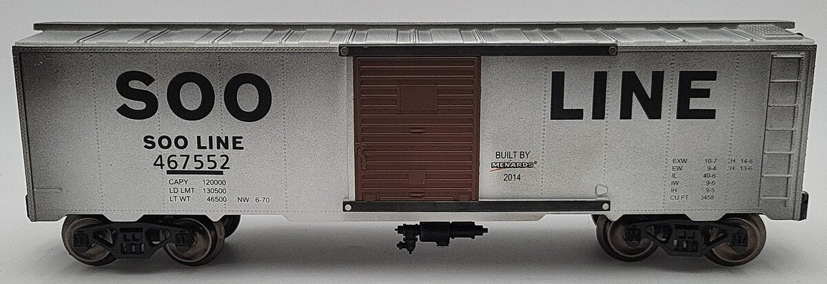 Menards 279-0711 O Soo Line Boxcar #467552 LN/Box