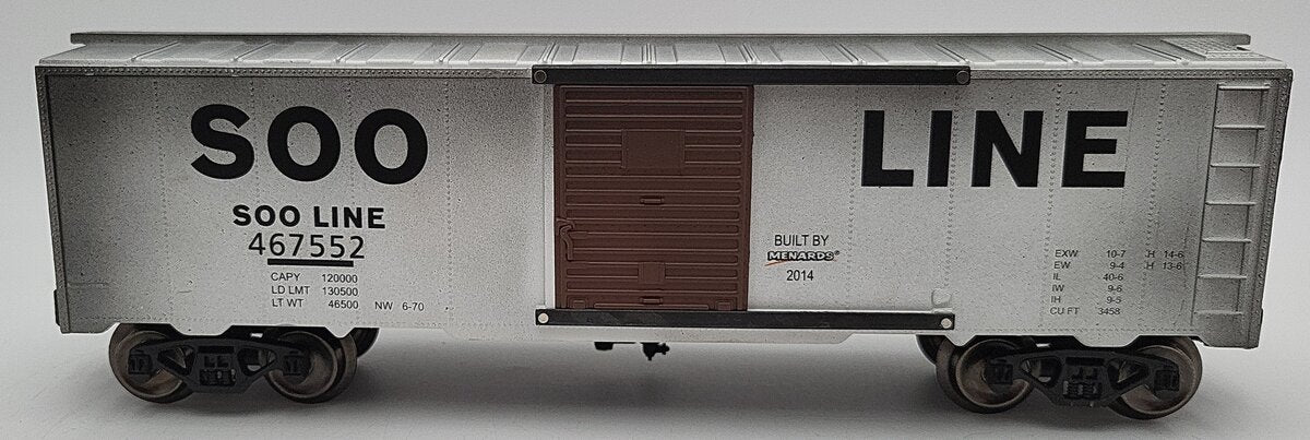 Menards 279-0711 O Soo Line Boxcar #467552 LN/Box