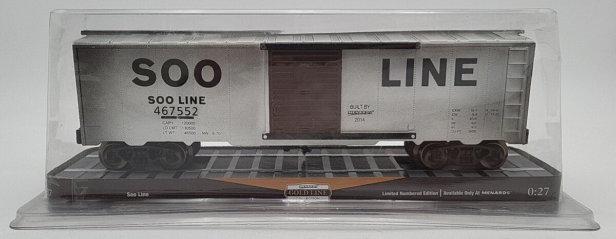 Menards 279-0711 O Soo Line Boxcar #467552 LN/Box