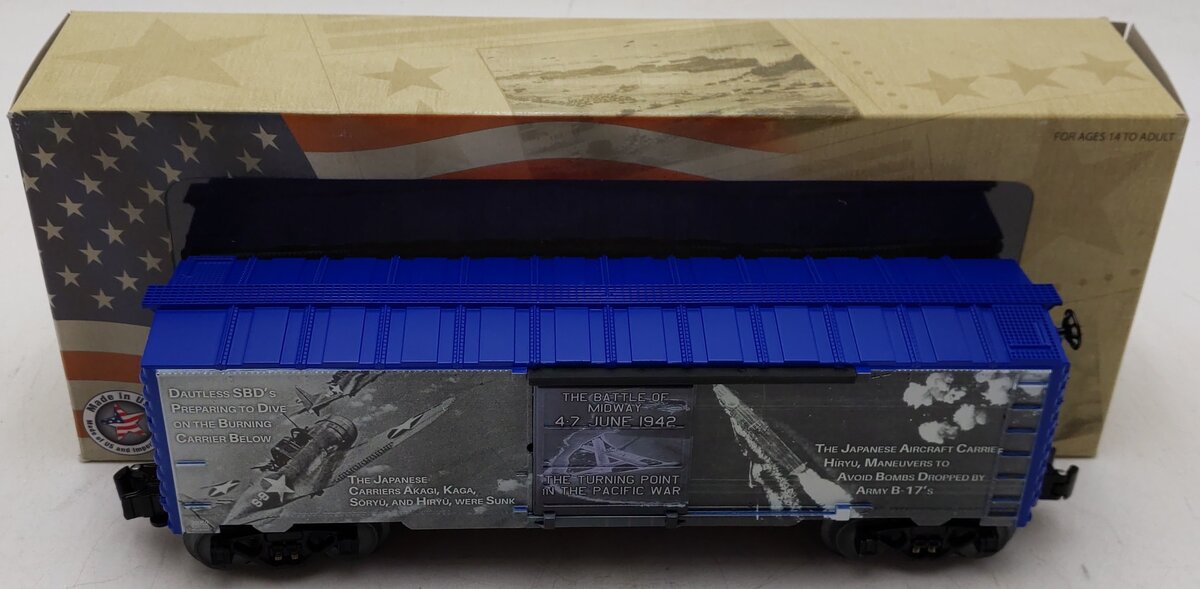 Lionel 2338080 O Battle of Midway Boxcar EX/Box