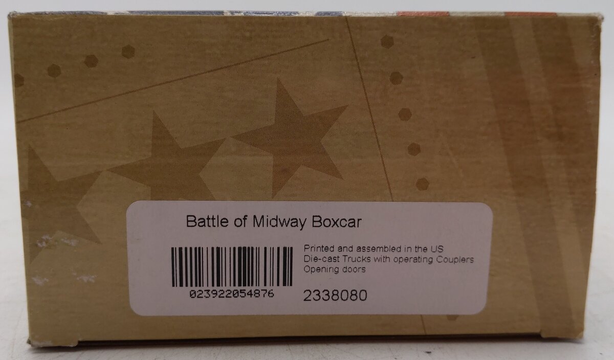 Lionel 2338080 O Battle of Midway Boxcar EX/Box