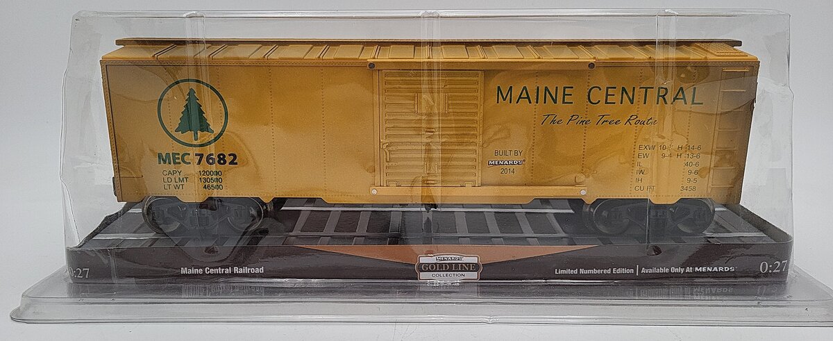 Menards 279-0869 O Maine Central Boxcar #7682 LN/Box