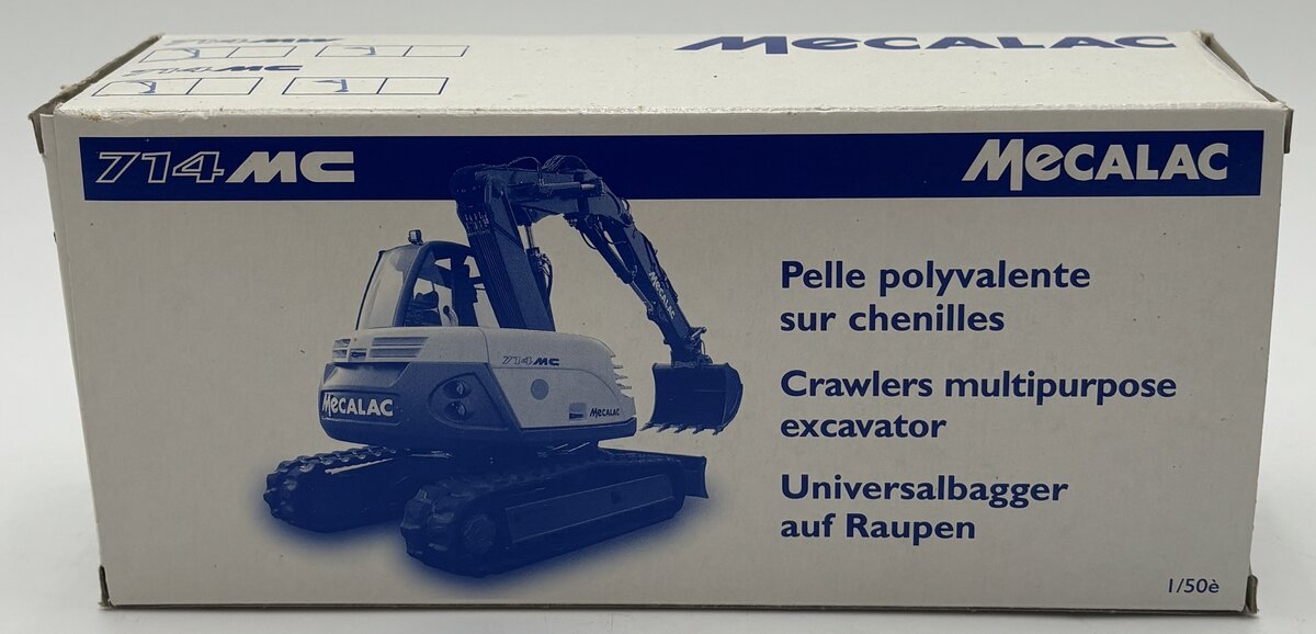 Conrad 2919 1:50 Mecalac 714 MC Track Excavator LN/Box