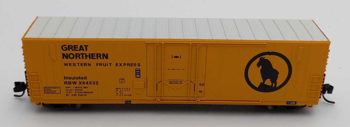 Wheels of Time 61047 N Great Northern PC&F 50ft RBL Boxcar #64532 LN/Box