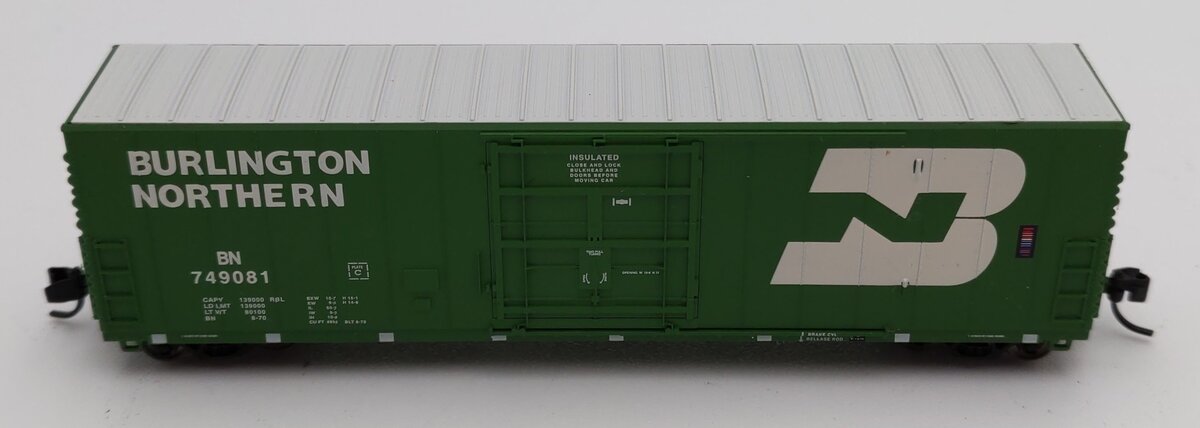 Wheels of Time 61001 N Scale Burlington Northern PC&F Boxcar #749081