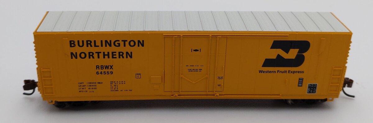 Wheels of Time 61083 N Burlington Northern PC&F 50' RBLH Boxcar #64559