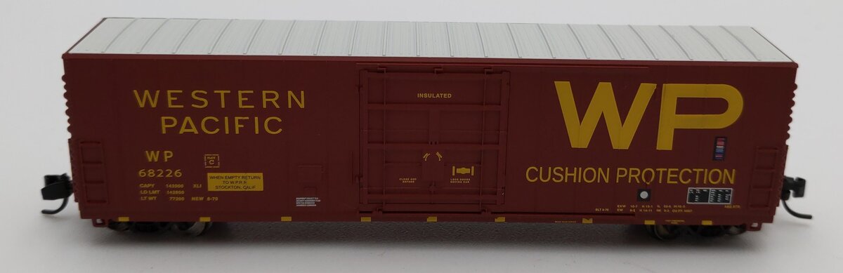 Wheels of Time 61022 N Scale Western Pacific PC&F 50' Boxcar #68226