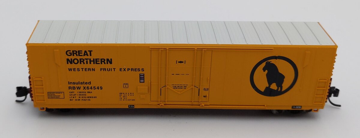 Wheels of Time 61048 PC&F 50' 70-Ton Insulated Plug-Door Boxcar #64549