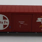 Wheels of Time 61111 N ATSF Shock Control Insulated Boxcar #522300 LN/Box