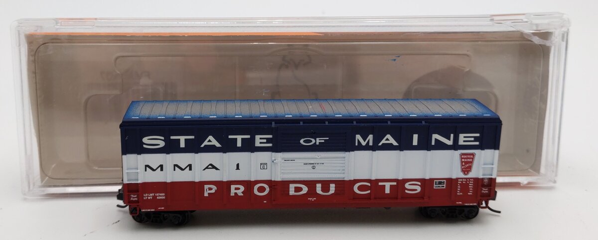 Fox Valley Models 8107-1 N Scale Montreal Maine & Atlantic PS 5344 SD Boxcar #1 LN/Box