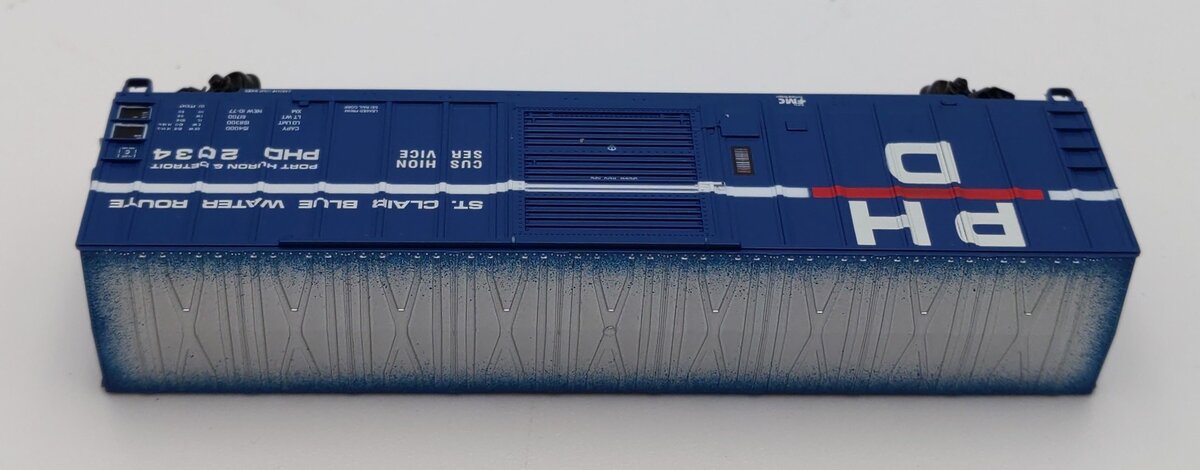 Fox Valley Models 8001-4 N Scale Port Huron & Detroit FMC 5347 Boxcar #2034 LN/Box