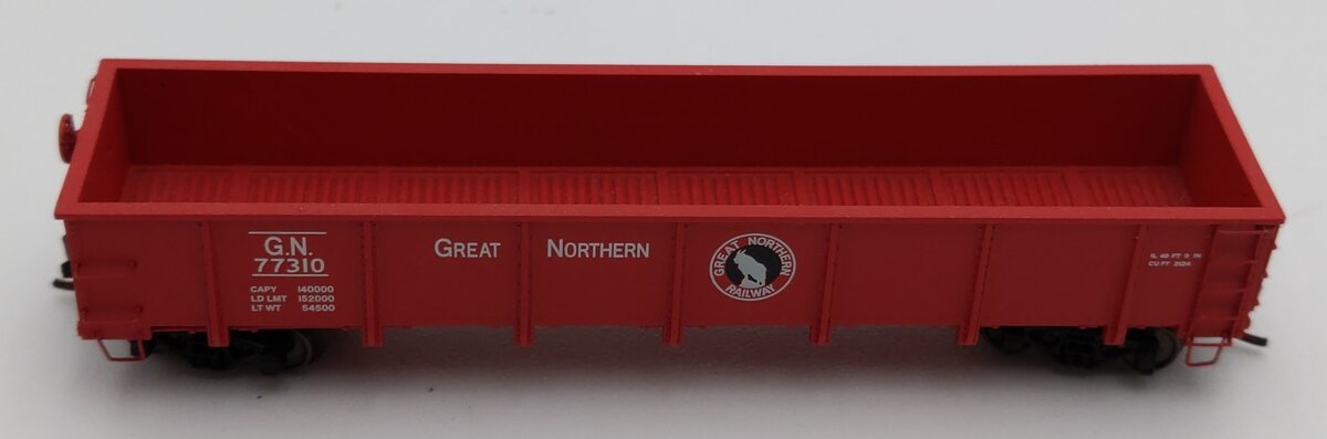 Trainworx Inc. Trainworx 2602-05 N Great Northern GS Gondola #77310 LN/Box