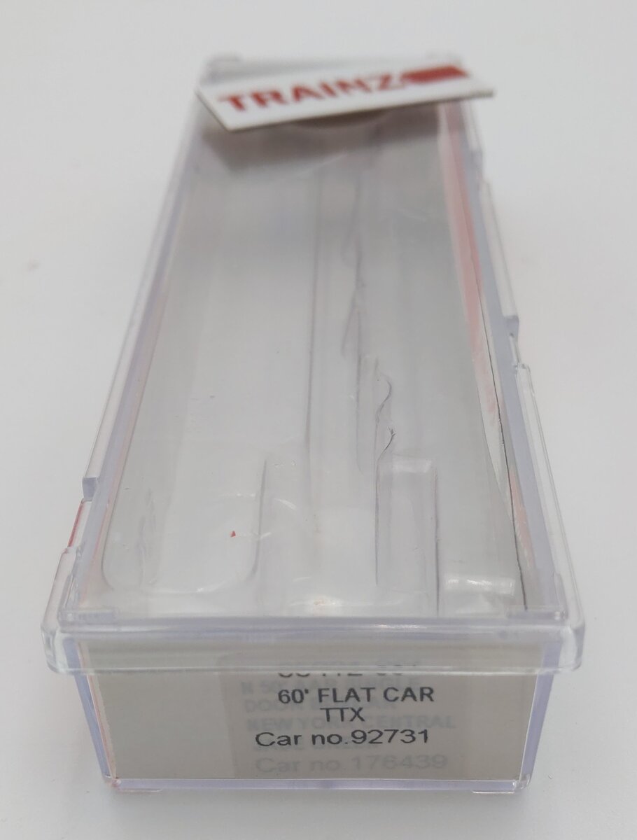 InterMountain N Scale 66412-09 TTX 60' Flatcar #92731 LN/Box