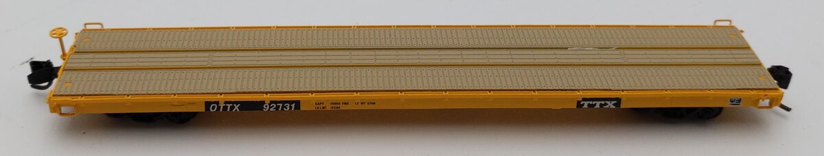 InterMountain N Scale 66412-09 TTX 60' Flatcar #92731 LN/Box
