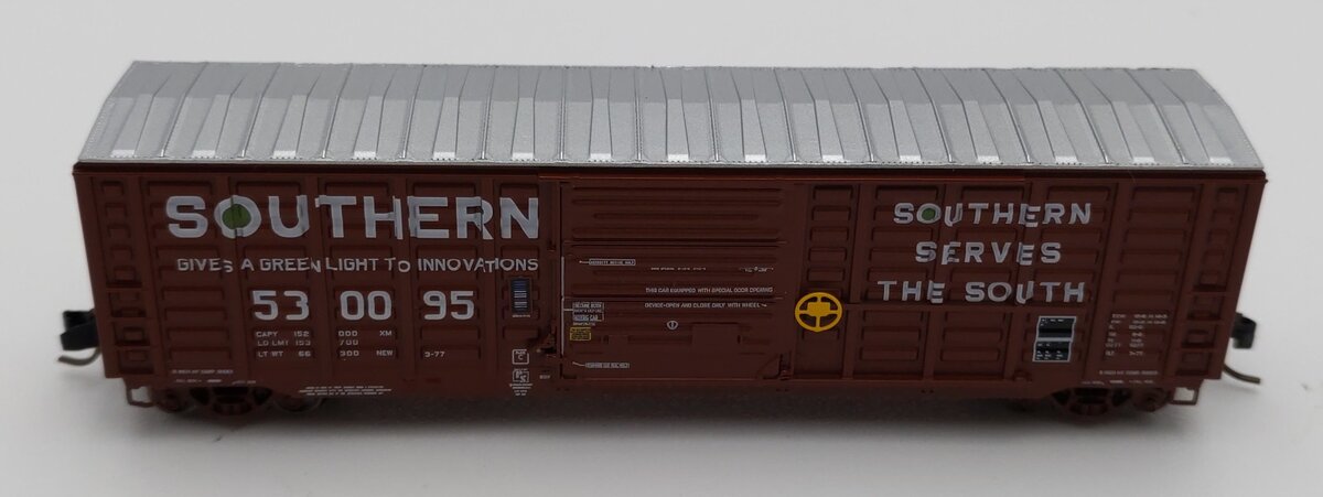 ExactRail EN-50409-2 N Southern P-S 5277 Waffle Boxcar #530095 LN/Box