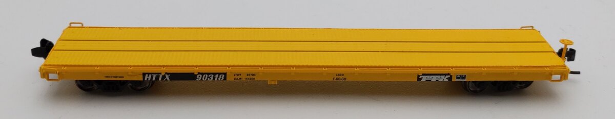 InterMountain 66417-01 N Scale HTTX 60' Flatcar #90318