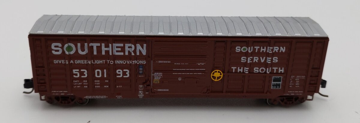 ExactRail EN-50409-5 N Scale Southern P-S 5277 Waffle Boxcar #530193 LN/Box