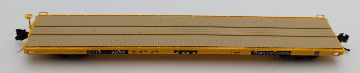 InterMountain 66401-09 N Trailer Train 60' Flatcar #92096 LN/Box