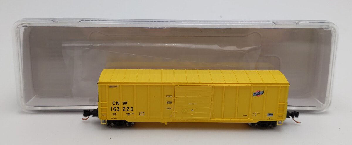 NARC 1059-3 N Scale CNW 5077 Pullman Standard Boxcar #163219 LN/Box