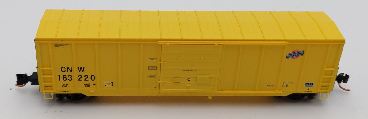 NARC 1059-3 N Scale CNW 5077 Pullman Standard Boxcar #163219 LN/Box