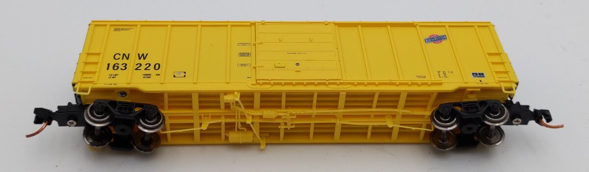 NARC 1059-3 N Scale CNW 5077 Pullman Standard Boxcar #163219 LN/Box