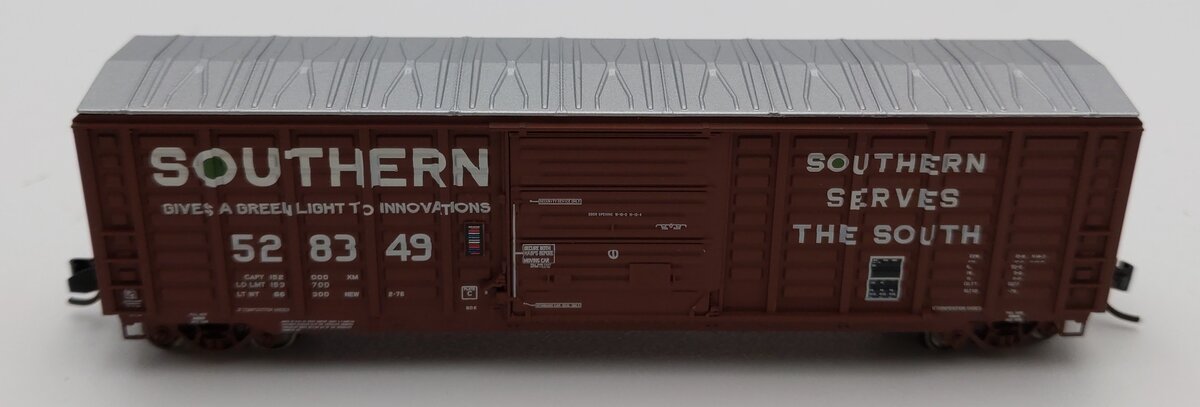 ExactRail EN-50401-3 N Scale Southern P-S 5277 Waffle Boxcar #528349 LN/Box