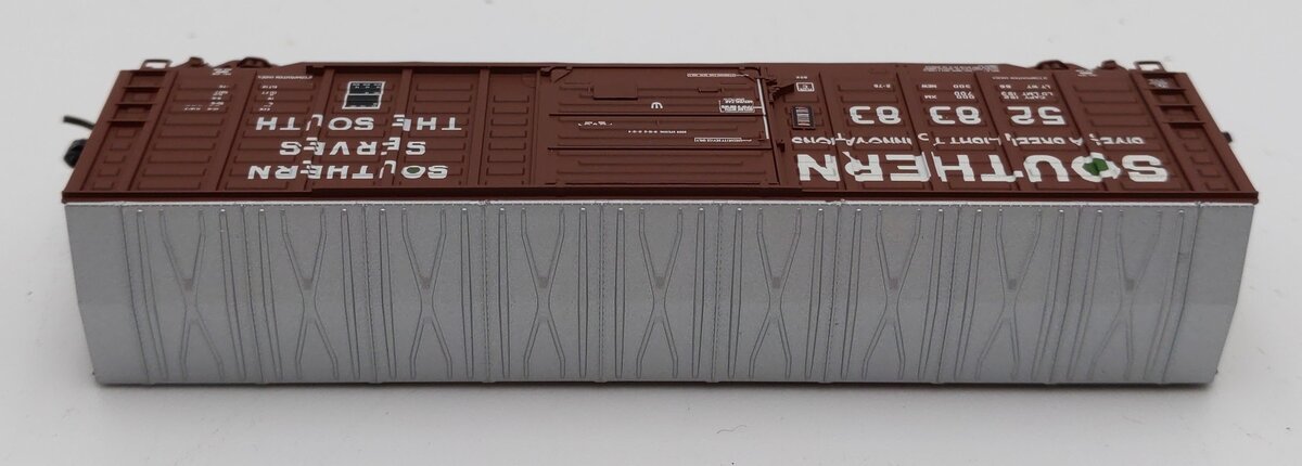 ExactRail EN-50401-5 N Scale Southern Waffle Side Box Car #528383 LN/Box